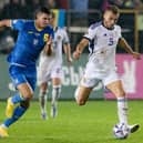 Ryan Porteous in action during his Scotland debut in the goalless draw with Ukraine in Poland last September. (Photo by Craig Williamson / SNS Group)