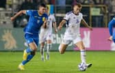 Ryan Porteous in action during his Scotland debut in the goalless draw with Ukraine in Poland last September. (Photo by Craig Williamson / SNS Group)