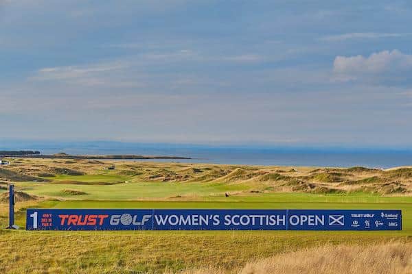 Designed by Clive Clark, Dumbarnie Links is staging its biggest event since opening 15 months ago. Picture: Trust Golf Scottish Women's Open.