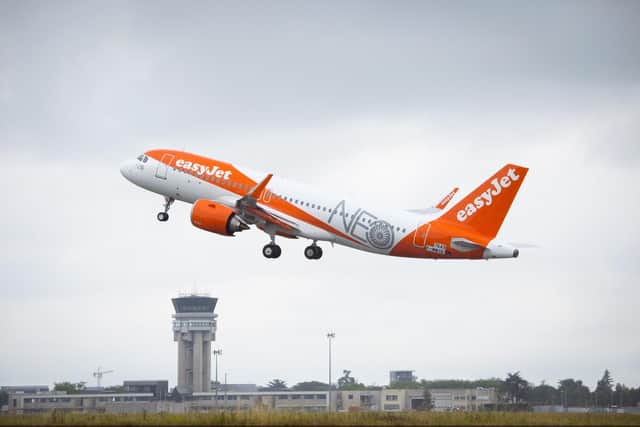 Easyjet carries the most passengers among airlines in Scotland. Picture: Herve Gousse/MasterFilms.