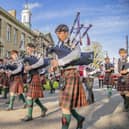 Merchiston Castle School Pipe Band, Image: Paul Watt