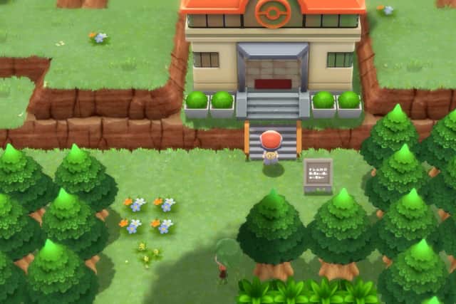 HD imagery and updated style is paired with the classic view of the games from fifteen years ago. Photo: The Pokémon Company.