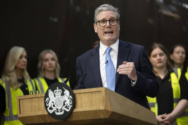 Prime Minister Sir Keir Starmer. Picture: James Glossop/PA