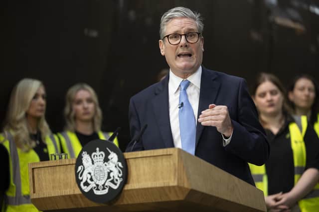 Prime Minister Sir Keir Starmer. Picture: James Glossop/PA