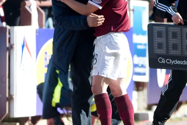 Black had a great relationship with former Hearts manager Paulo Sergio.
