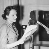 Ysanne Churchman and co-star Norman Painting recording The Archers in 1954  (Picture: Fred Morley/Fox Photos/Getty Images)