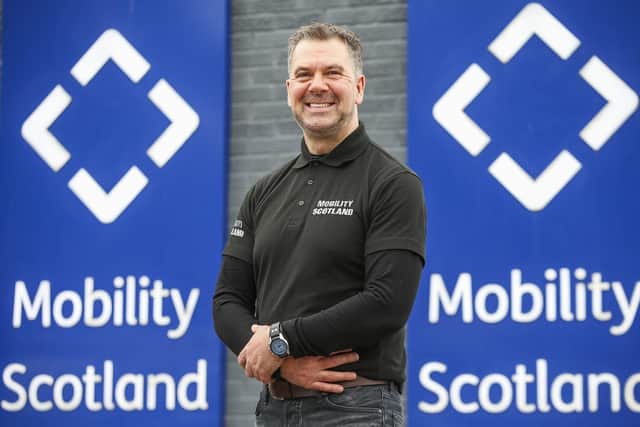 Billy Finnie is the founder of Mobility Scotland