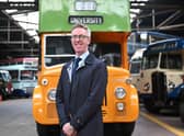 Glasgow Vintage Vehicle Trust's Steven Booth. Photo John Devlin