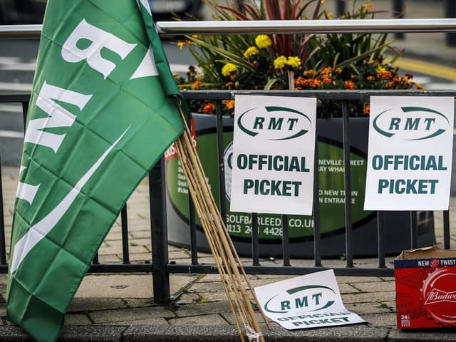The RMT is set to embark on a series of strikes next week