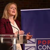 Conservative MP Liz Truss speaks at the launch of the 'Popular Conservatives' movement on February 6 (Picture: Leon Neal/Getty Images)