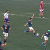 Morne Steyn stepped off the bench to kick two penalties for South Africa and win the series against the Lions. Picture: David Rogers/Getty Images