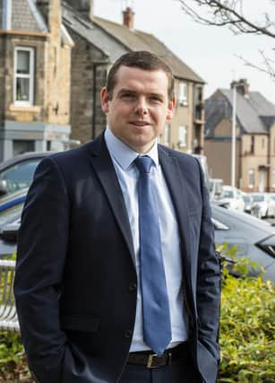 Douglas Ross has reshuffled his frontbench.





Scottish Conservative leader Douglas Ross visits the former Loanhead police station



He is unveiling his partyâ€™s crime and justice manifesto pledges, which include the scrapping of Scotlandâ€™s not proven verdict.



Other key policies are the creation of a Victims Law and a Local Policing Act.