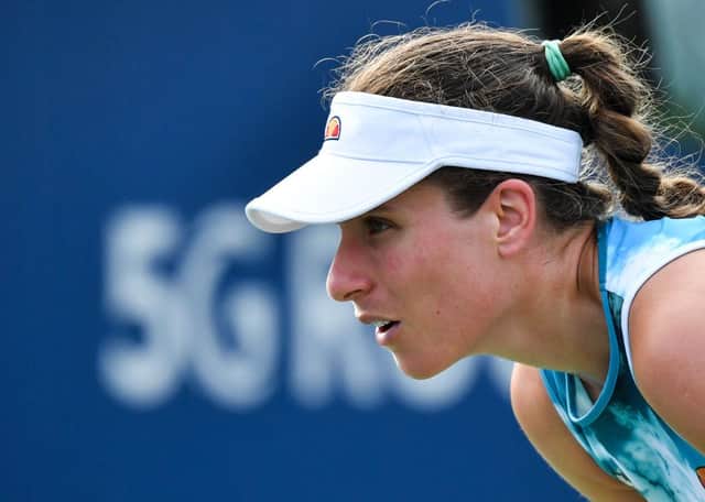 Johanna Konta in Montreal earlier this year.  (Photo by Minas Panagiotakis/Getty Images)