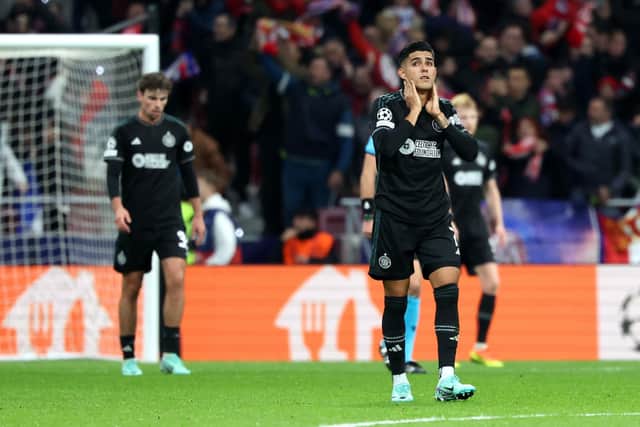 Celtic were soundly beaten by Atletico Madrid in the Champions League.