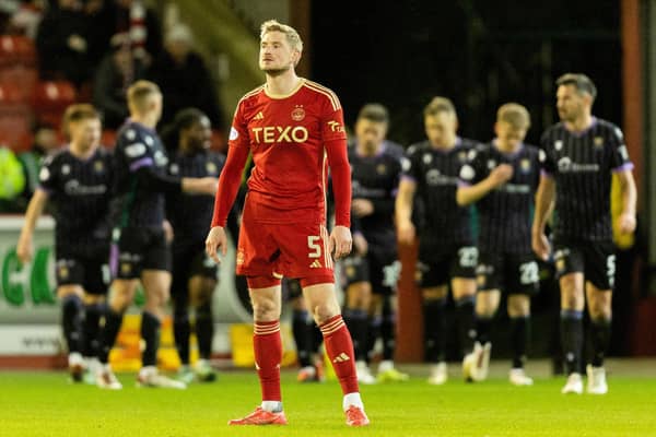 The expression on Richard Jensen's face says it all for Aberdeen - they badly need a result in Paisley.