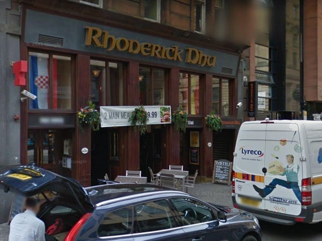 According to online reviewers, the Rhoderick Dhu on Glasgow's Waterloo Street is the best bar in Scotland's largest city. It offers classic pub grub, live sports on big screens and has a courtyard for sunny days. Tourist kre111 said: "Excellent place for a beer and fish & chips. James the owner was super friendly and great to talk to. Five of us were visiting from the US, and recommend anyone stop by when in Glasgow!"