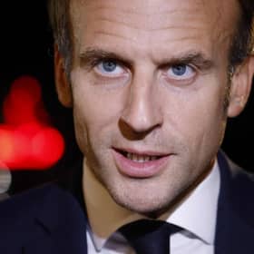 France's President Emmanuel Macron. Picture: Ludovic Marin/AFP via Getty Images