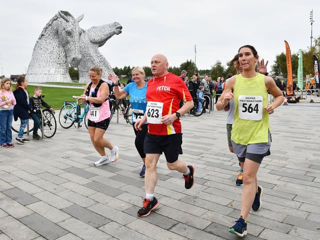 The Kelpies Half Marathon.