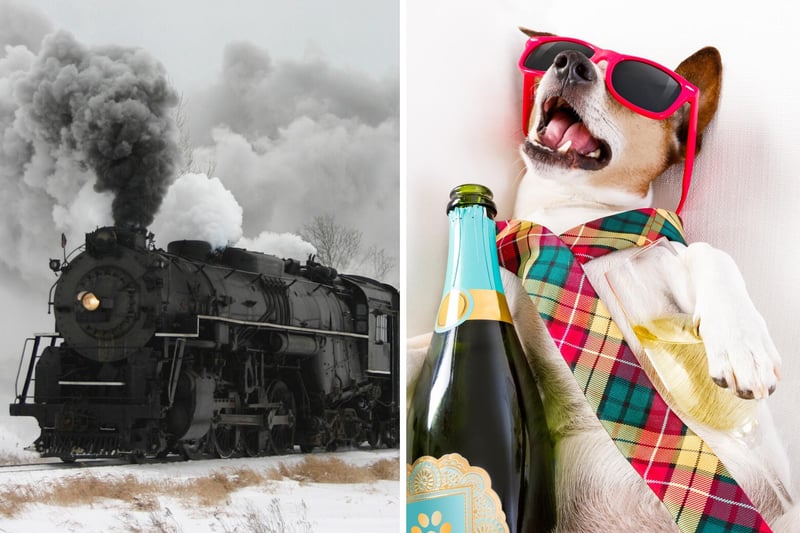 Are we referring to the steaming kettle or the iconic steam train? Nope. Steaming is one of Scotland's (many) words for being drunk e.g., "I'm pure steaming!"