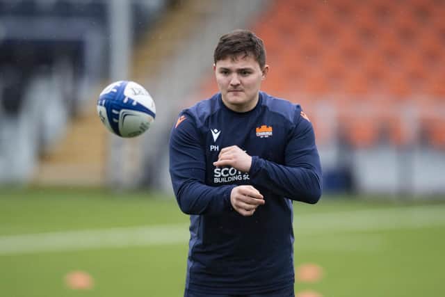 Paddy Harrison has scored important tries for Edinburgh Rugby this season. (Photo by Mark Scates / SNS Group)