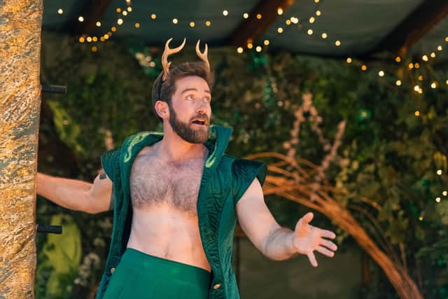 James Boal as Oberon in in A Midsummer Night's Dream