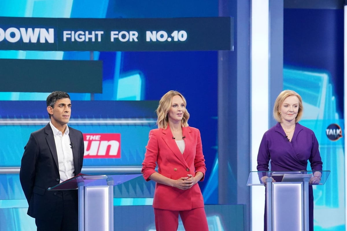 Tory leadership debate on TalkTV cancelled after presenter Kate McCann fainted sending it off air
