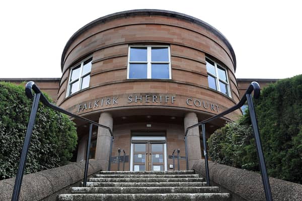 MacPherson appeared at Falkirk Sheriff Court
