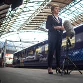 Nicola Sturgeon needs to act over the damage being done to Scotland's economy by the ScotRail drivers' pay dispute (Picture: Peter Summers/Getty Images)