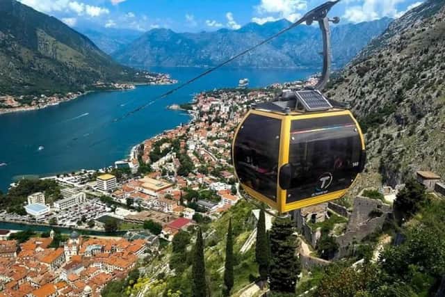 The Kotor cable car