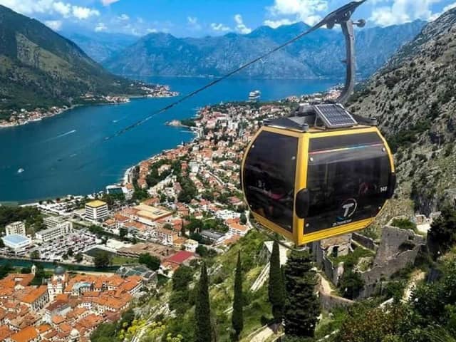 The Kotor cable car
