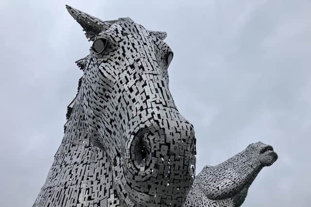 Visit the The Kelpies at The Helix, Falkirk. Pic: J Christie