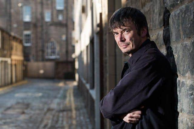 Author Ian Rankin outside the Oxford Bar in Edinburgh. Picture: Ian Georgeson/JPIMedia