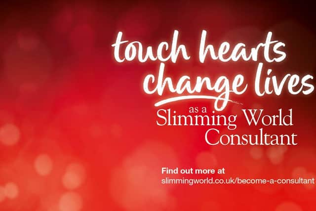 Touch hearts and change lives as a Slimming World Consultant