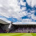 Hearts will face either FC Zurich or Linfield in their Europa League play-off tie later this month. (Photo by Ross Parker / SNS Group)