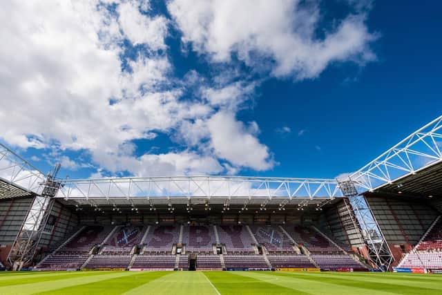 Hearts will face either FC Zurich or Linfield in their Europa League play-off tie later this month. (Photo by Ross Parker / SNS Group)