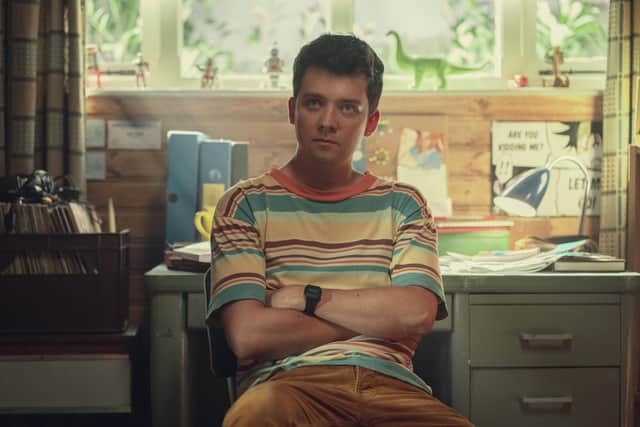 Asa Butterfield as Otis in Sex Education