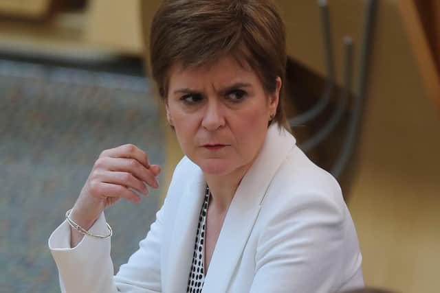 Nicola Sturgeon and the SNP look set for a majority at May's Holyrood elections.