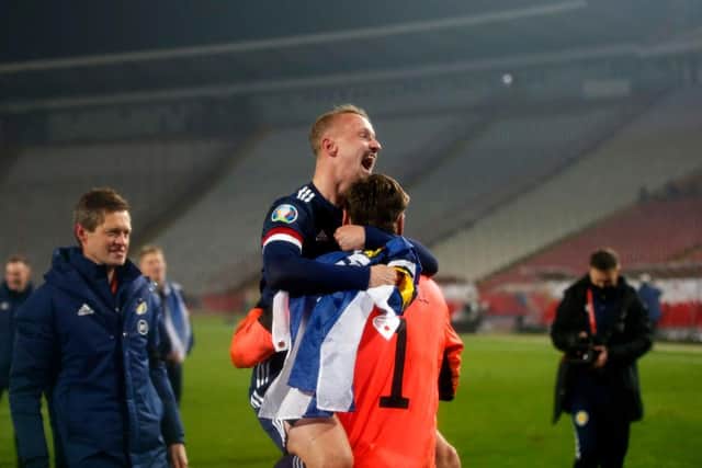 Leigh Griffiths. (Photo by Srdjan Stevanovic/Getty Images)
