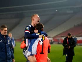Leigh Griffiths. (Photo by Srdjan Stevanovic/Getty Images)
