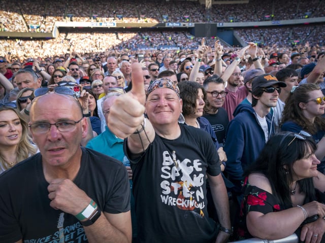 The gig had attracted controversy due to the so-called 'dynamic pricing' of the tickets, but nobody was complaining by the time Springsteen took to the stage.