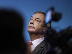 Nigel Farage is joining GB News. Picture: AP Photo/Kirsty Wigglesworth, File