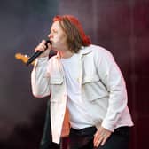 Lewis Capaldi performing on the main stage at the TRNSMT Festival at Glasgow Green in Glasgow. Picture date: Sunday July 10, 2022.