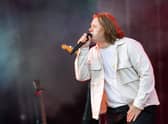 Lewis Capaldi performing on the main stage at the TRNSMT Festival at Glasgow Green in Glasgow. Picture date: Sunday July 10, 2022.