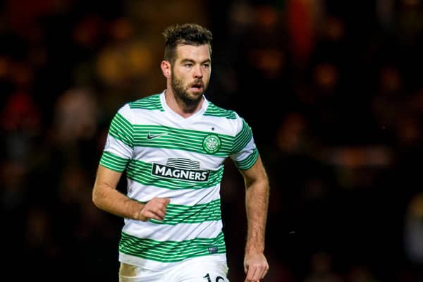 Joe Ledley, in action for Celtic in 2013, has joined League Two side Newport County. Pic: SNS