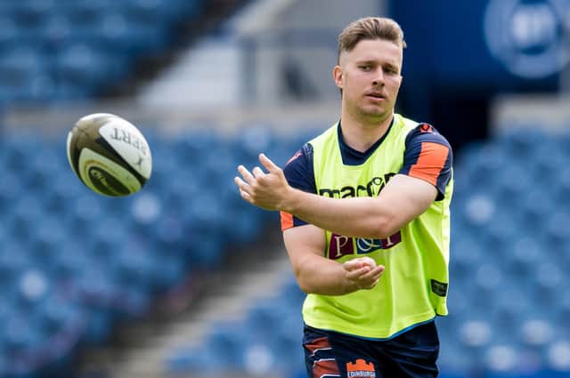 Kyle Rowe has been picked at full-back for his first appearance for Edinburgh. Picture: Ross Parker/SNS