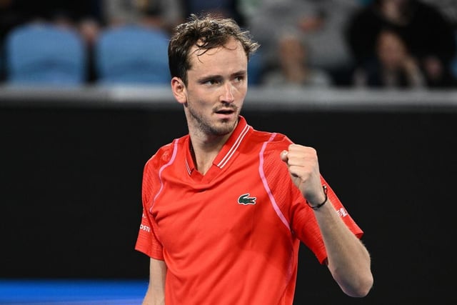Russian world number eight Daniil Medvedev is second favourite to triumph down under. He's 7/2 for the Aussie Open.