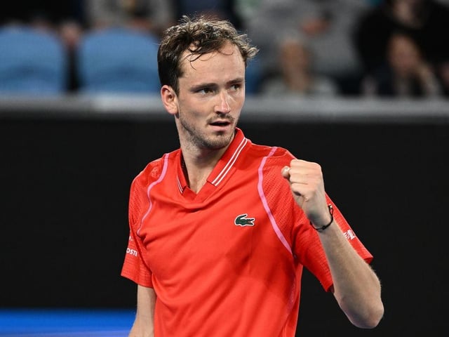 Russian world number eight Daniil Medvedev is second favourite to triumph down under. He's 7/2 for the Aussie Open.