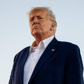 Donald Trump does not have his troubles to seek as he faces dozens of indictments over alleged criminality in the US (Picture: Brandon Bell/Getty Images)