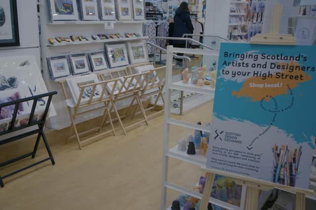 The interior of one of the SDX stores.