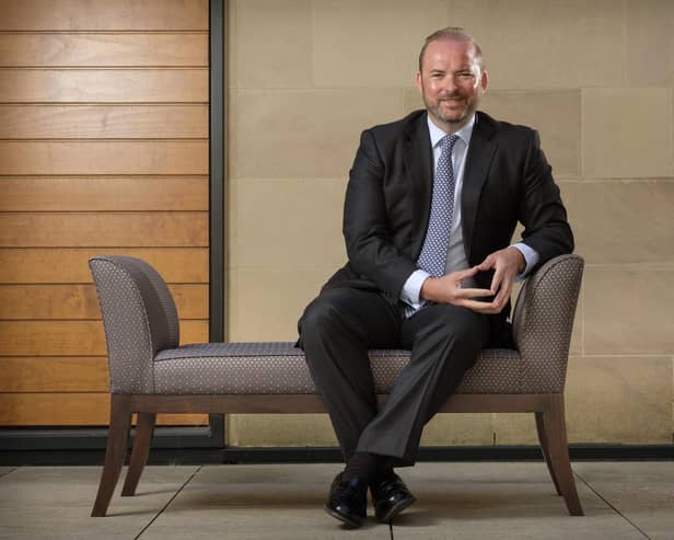 David D Murray, managing director of Edinburgh-based Murray Capital Group.